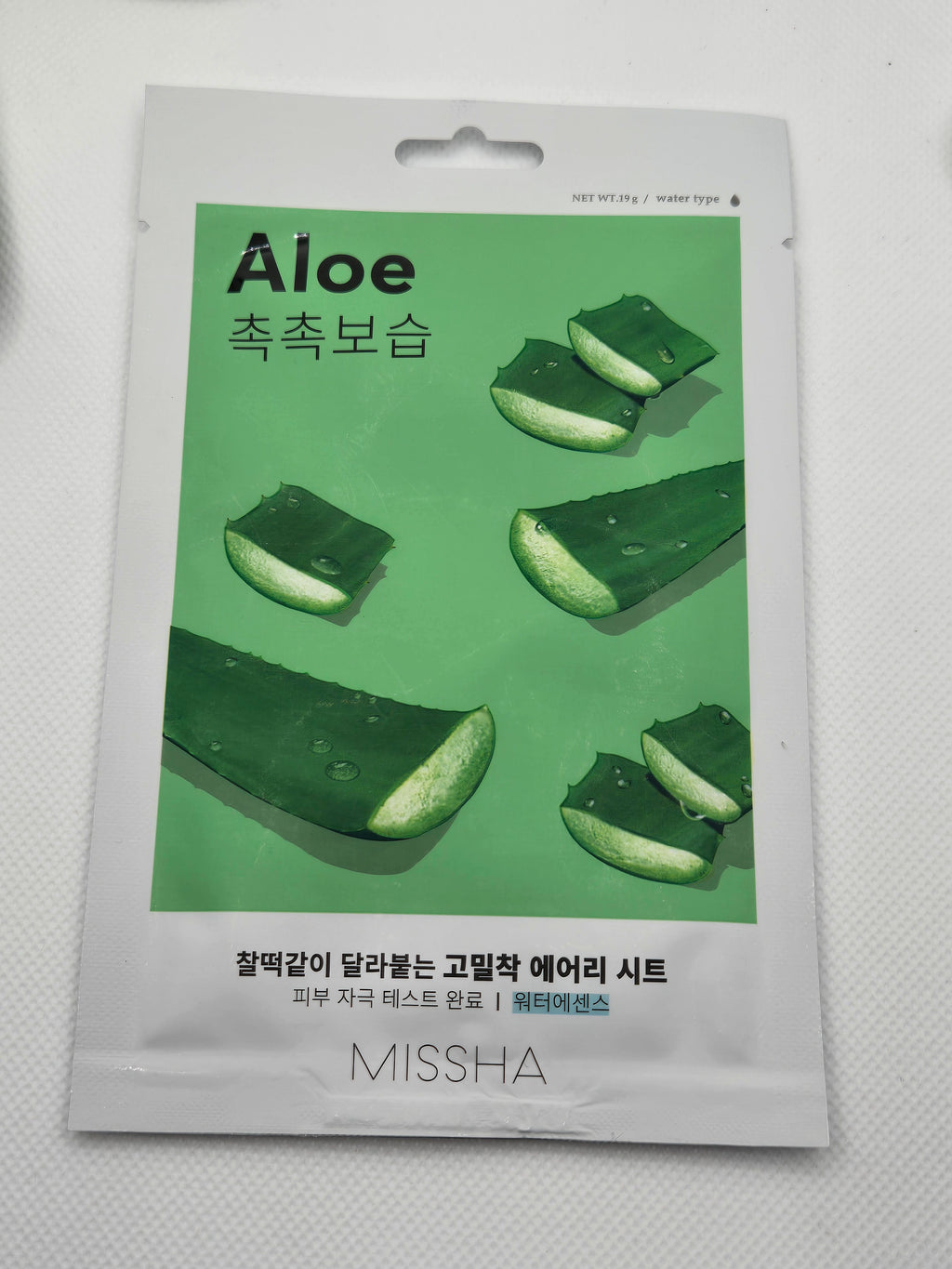 MISSHA Airy Fit pleťová maska Aloe