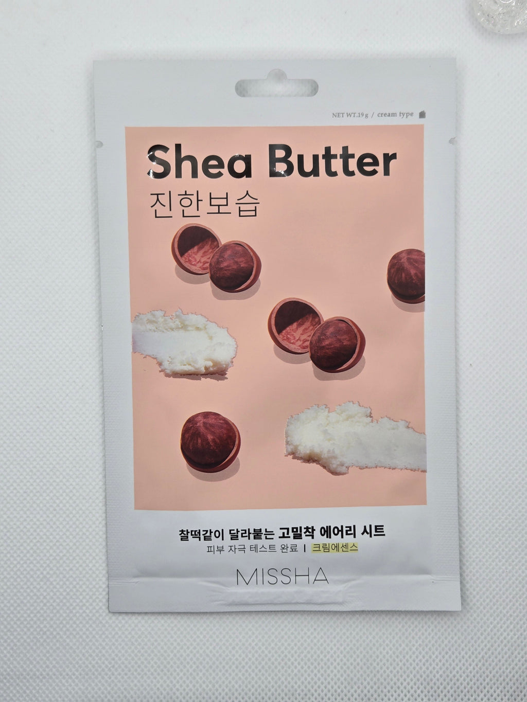MISSHA Airy Fit pleťová maska Shea Butter