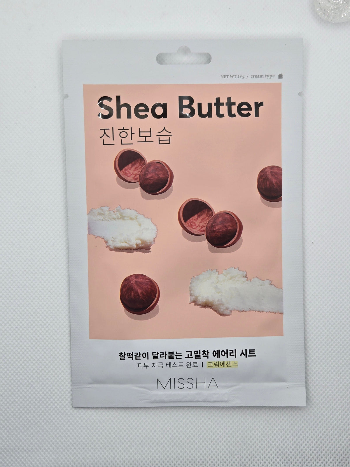 MISSHA Airy Fit pleťová maska Shea Butter