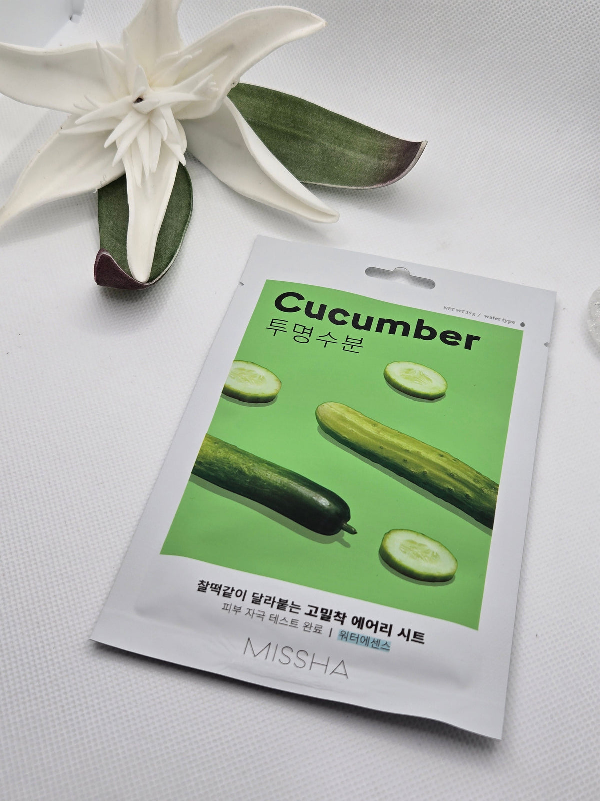 MISSHA Airy Fit pleťová maska Cucumber